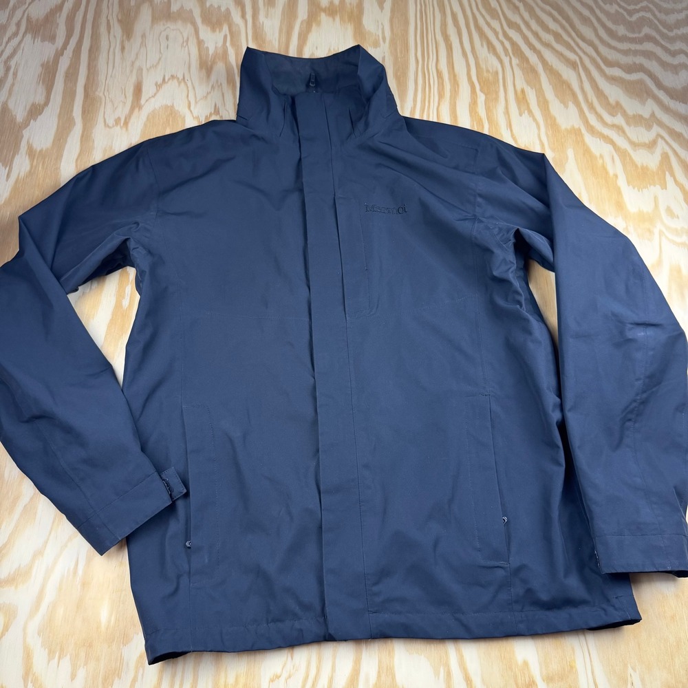 Marmot Mens Black Full Zip Jacket Size Medium